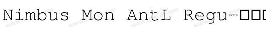 Nimbus Mon AntL Regu字体转换